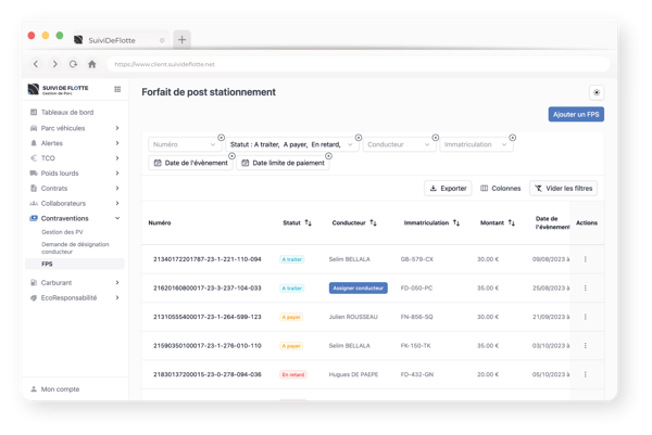 Illustration FPS fenêtre de navigation portail SDF