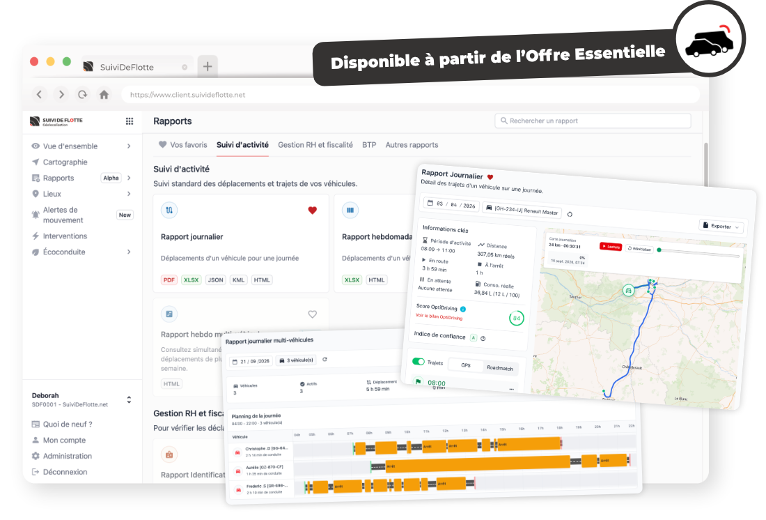 Illustration module rapports dactivité multiscreen
