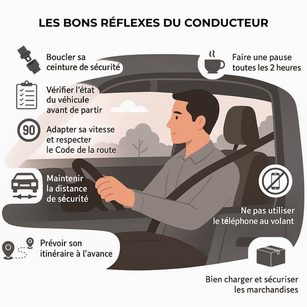 Les bons réflexes du conducteur