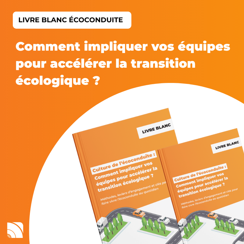 Illustration LB écoconduite pour bannnière CTA (fond orange + 2 couvertures)