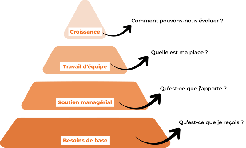 Pyramide de l'engagement, Gallup orange