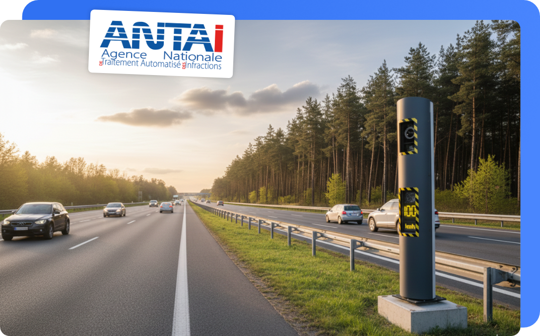 Illustration interconnexion ANTAI fond bleu